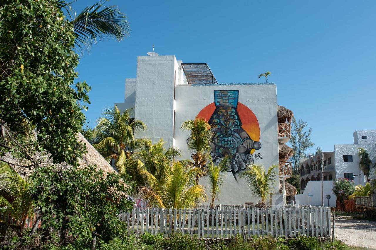 Hotel Mayari Holbox Exteriér fotografie Mural in Tulum