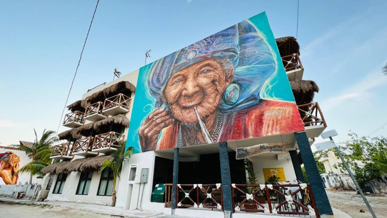 Hotel Mayari Holbox Exteriér fotografie Mural in Tulum