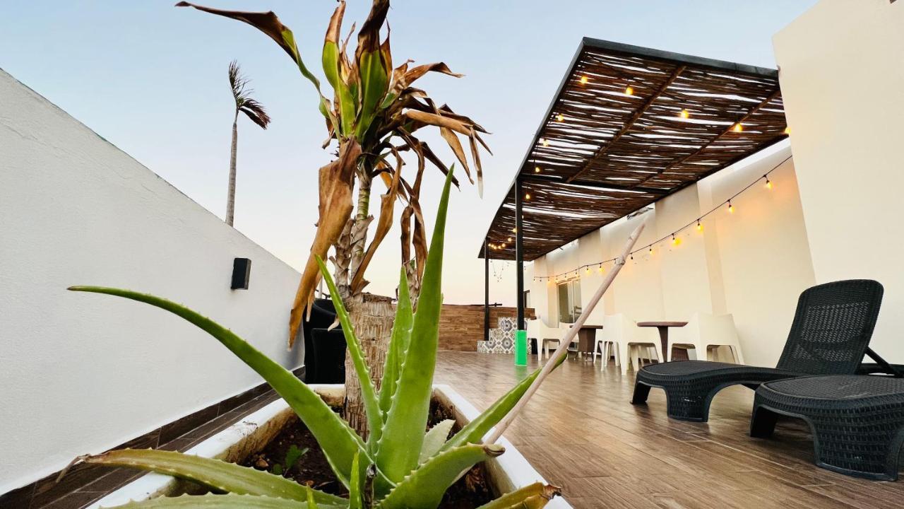 Hotel Mayari Holbox Exteriér fotografie Rooftop at the hotel