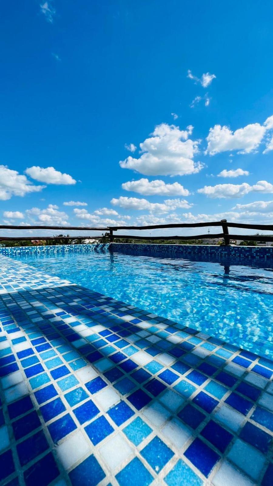 Hotel Mayari Holbox Exteriér fotografie Swimming pool